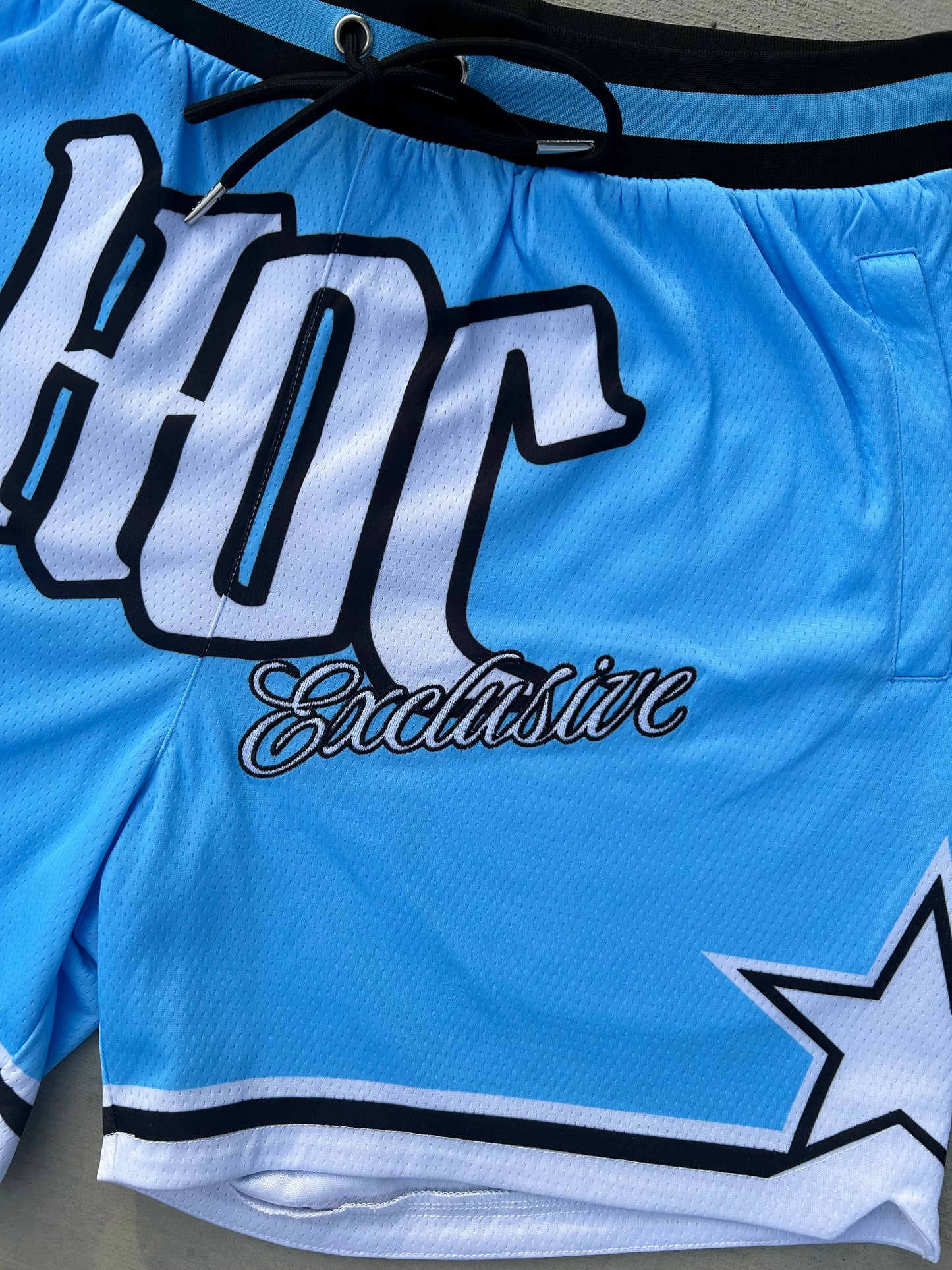 HOC GARMENTS Exclusive "Blue" Shorts