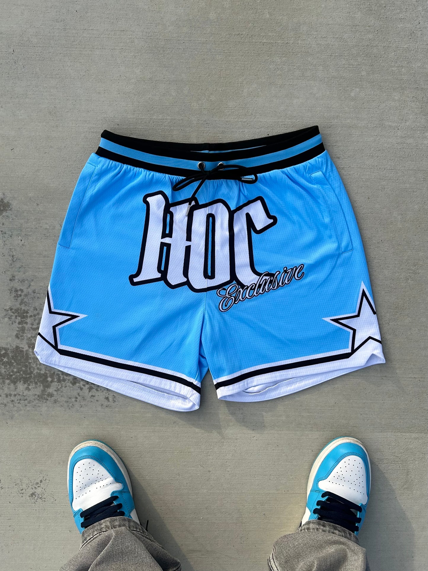 HOC GARMENTS Exclusive "Blue" Shorts